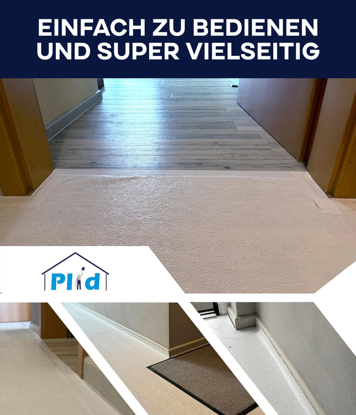 Plid Abdeckvlies Selbstklebend Weiß 120 g/m² – Bodenabdeckung