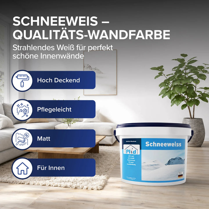 Innenfarbe Schneeweiß hochdeckend für Innenräume