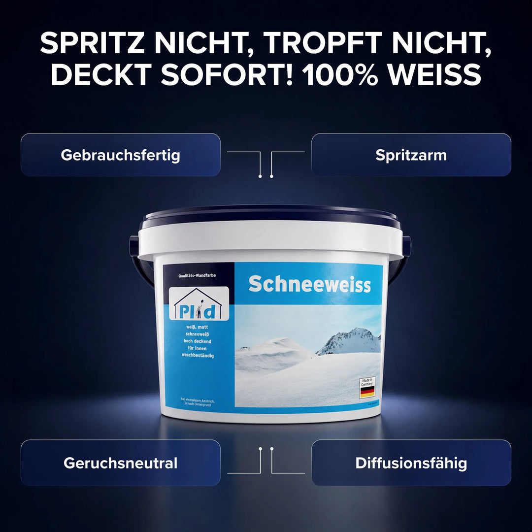 Innenfarbe Schneeweiß hochdeckend für Innenräume