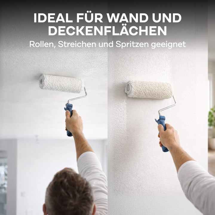 Mit der plid Latexfarbe scheuerbeständig &amp; hochdeckend innen lassen sich Wand- und Deckenflächen ideal streichen, rollen oder spritzen. Sie ist strapazierfähig und bestens geeignet für Innenräume.