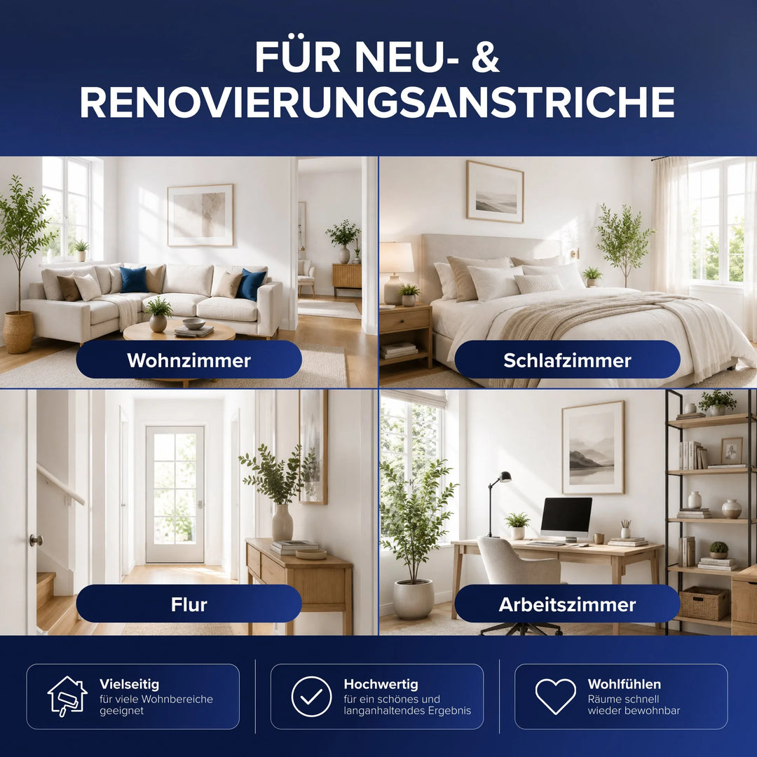 Innenfarbe Schneeweiß hochdeckend für Innenräume