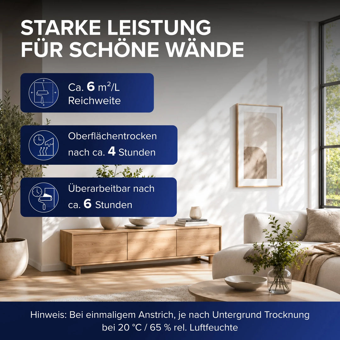 Innenfarbe Schneeweiß hochdeckend für Innenräume