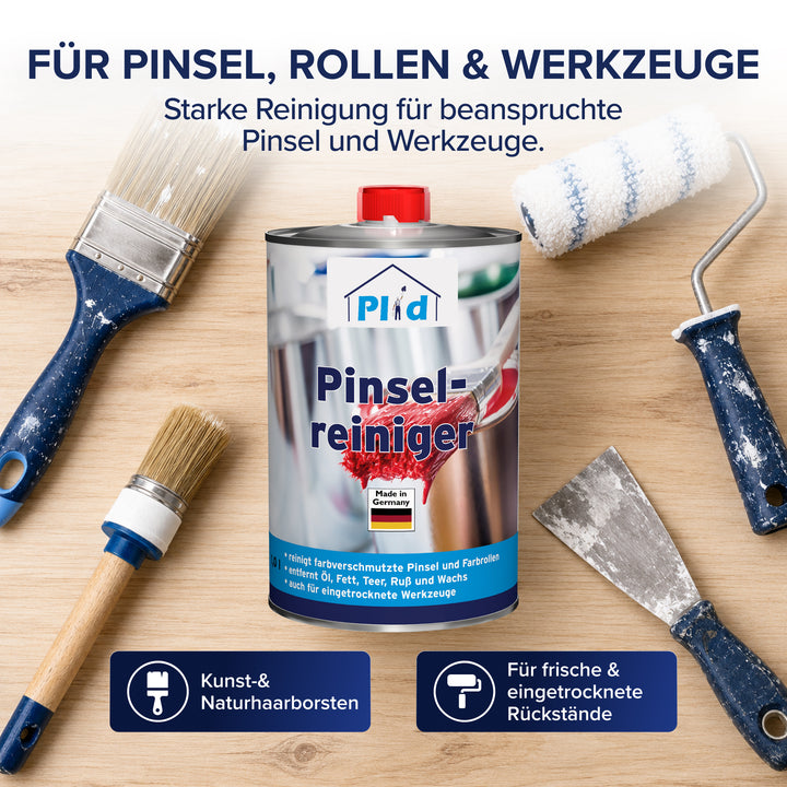 Plid Pinselreiniger – löst Lack- &amp; Farbrückstände effektiv