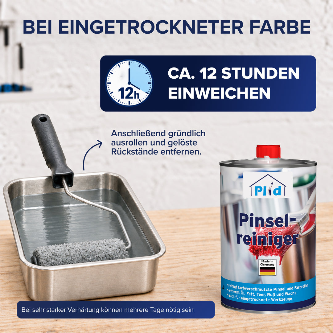 Plid Pinselreiniger – löst Lack- &amp; Farbrückstände effektiv