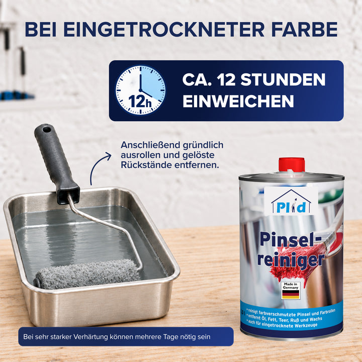 Plid Pinselreiniger – löst Lack- &amp; Farbrückstände effektiv