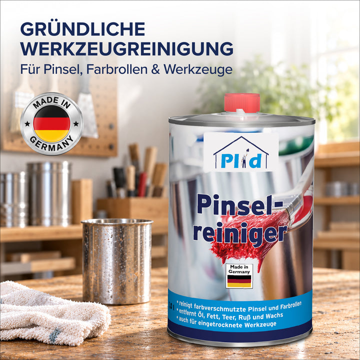 Plid Pinselreiniger – löst Lack- &amp; Farbrückstände effektiv