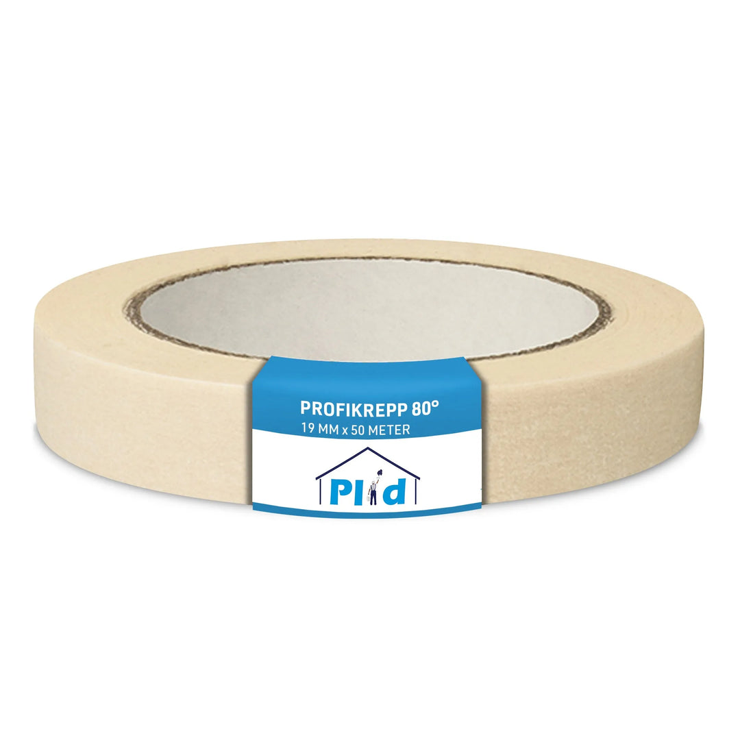 Das plid Kreppband Set Beige - 3-teilig eignet sich ideal für sauberes Abkleben beim Streichen und präzise Malerarbeiten.