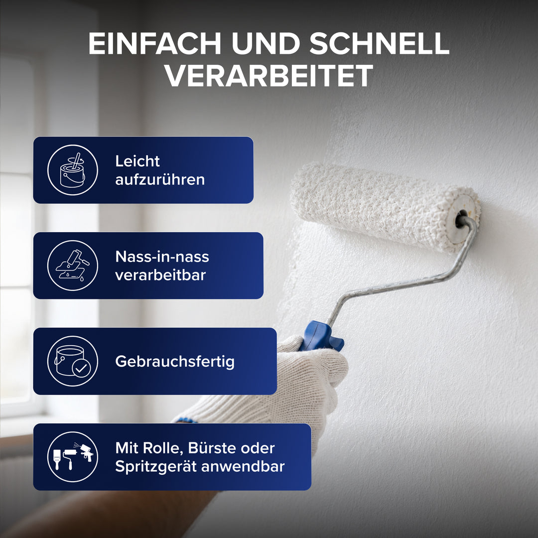 Plid Tapetengrund – haftvermittelnd &amp; saugausgleichend