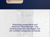 Wand mit unterschiedlichen Oberflächenstrukturen und dem Text "Vielseitig anwendbar auf diversen Oberflächen, von Innenputzen bis Hartfaser, für ein rundum sorgloses Zuhause.".
